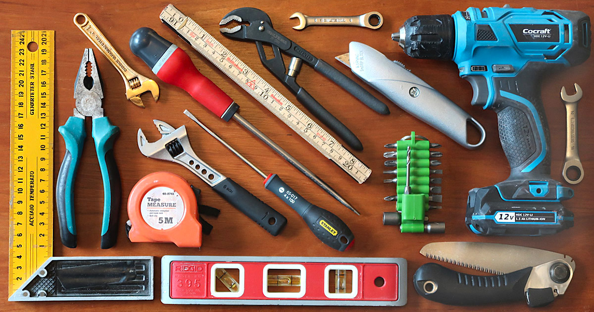 Guide: 12 verktyg som du måste ha i ditt hem