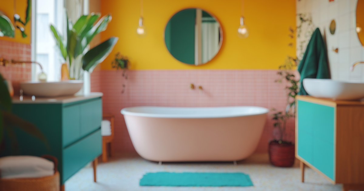 Fräscha upp badrummet med liten budget